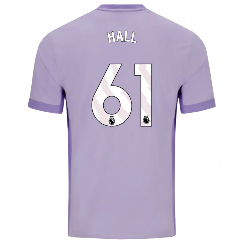 Danxen Men Steven Hall #61 Taro Purple White Away Jersey 2025/26 T-Shirt