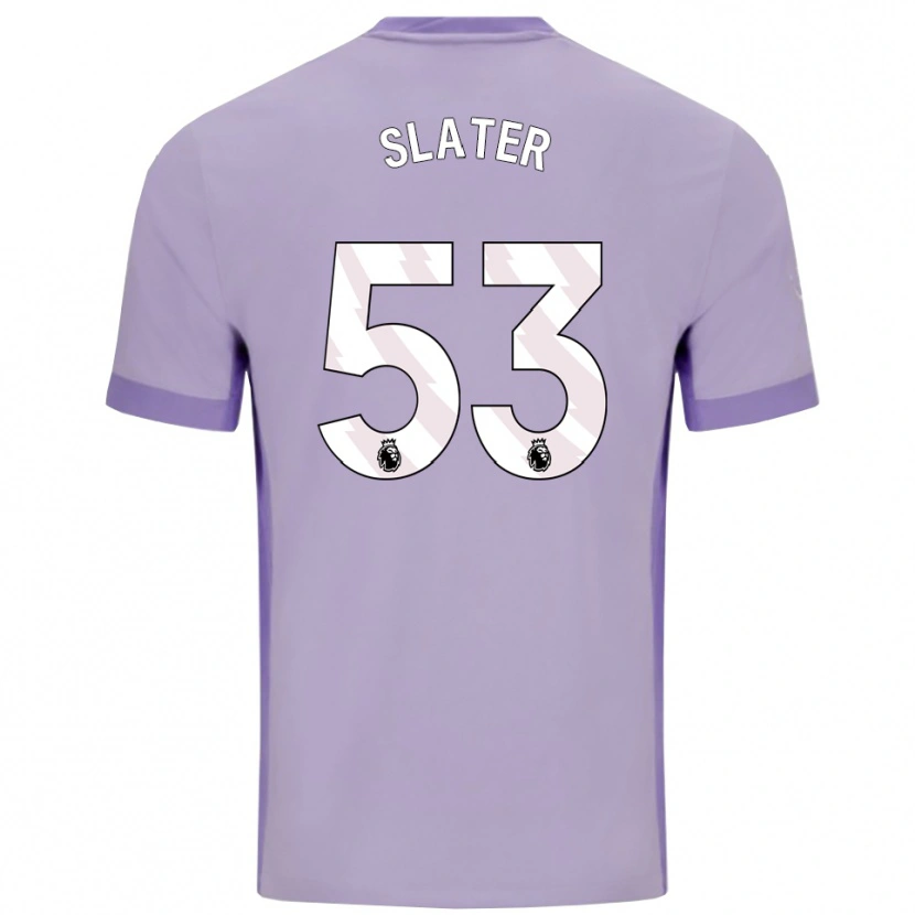 Danxen Men Jacob Slater #53 Taro Purple White Away Jersey 2025/26 T-Shirt