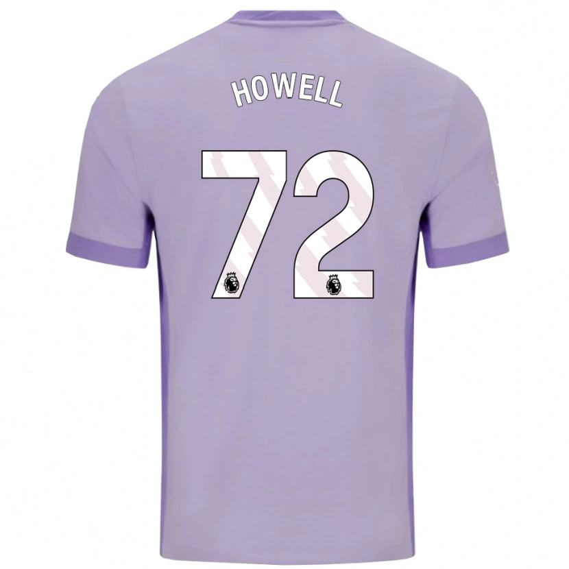 Danxen Men Harry Howell #72 Taro Purple White Away Jersey 2025/26 T-Shirt