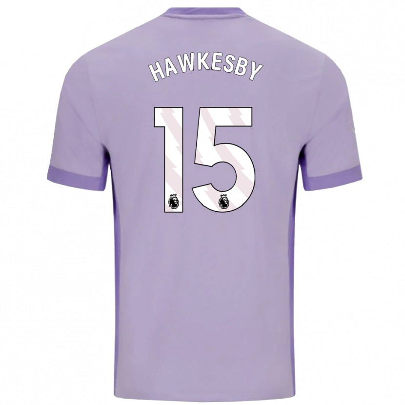 Danxen Men Mackenzie Hawkesby #15 Taro Purple White Away Jersey 2025/26 T-Shirt