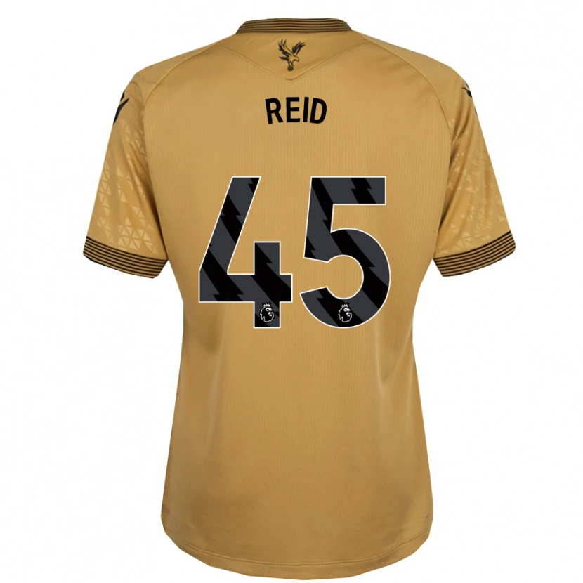 Danxen Men Dylan Reid #45 Gold Black Away Jersey 2025/26 T-Shirt