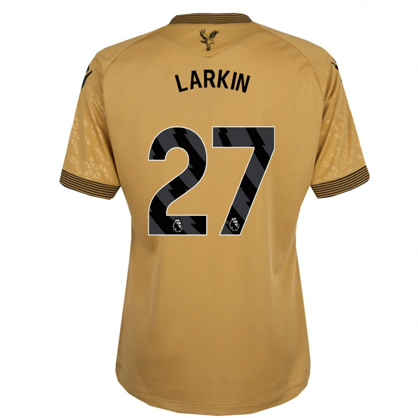 Danxen Men Abbie Larkin #27 Gold Black Away Jersey 2025/26 T-Shirt