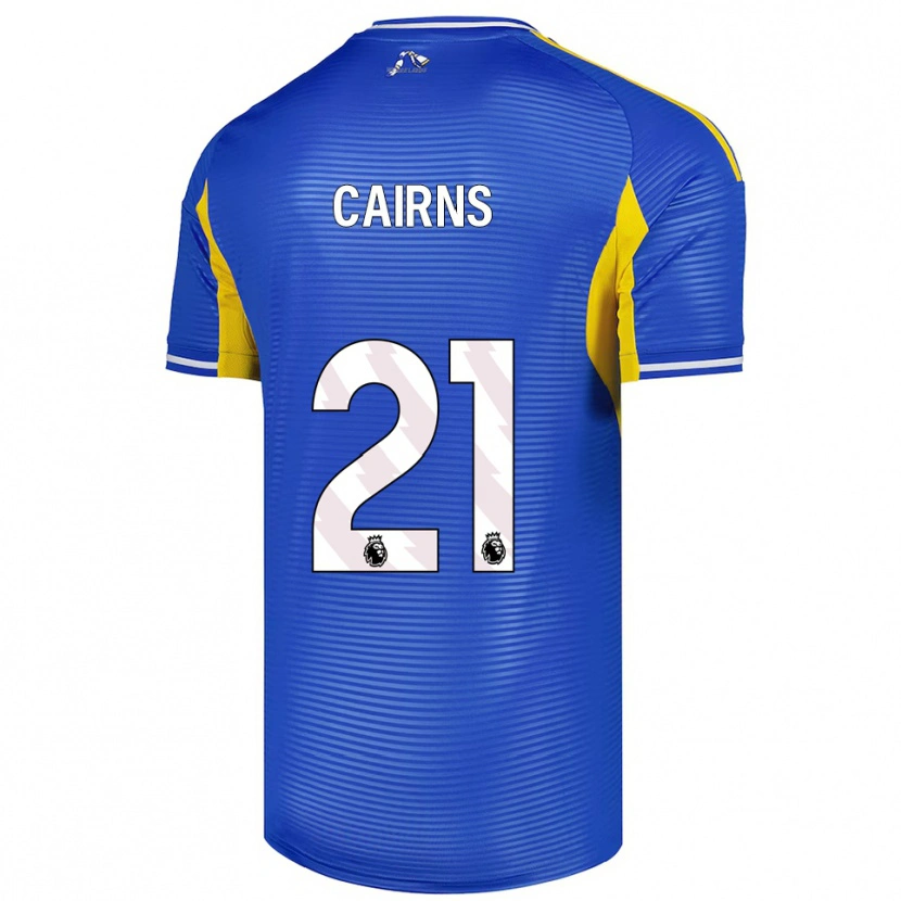 Danxen Men Alex Cairns #21 Blue Yellow Away Jersey 2025/26 T-Shirt