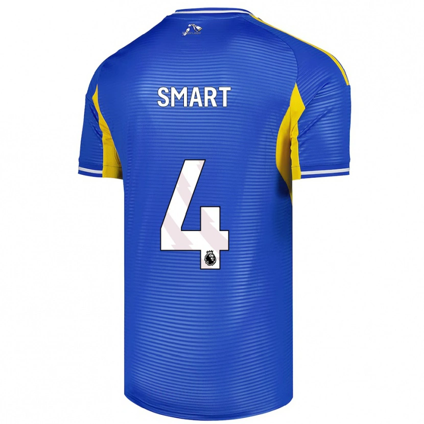 Danxen Men Olivia Smart #4 Blue Yellow Away Jersey 2025/26 T-Shirt