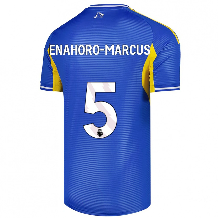 Danxen Men Louis Enahoro-Marcus #5 Blue Yellow Away Jersey 2025/26 T-Shirt