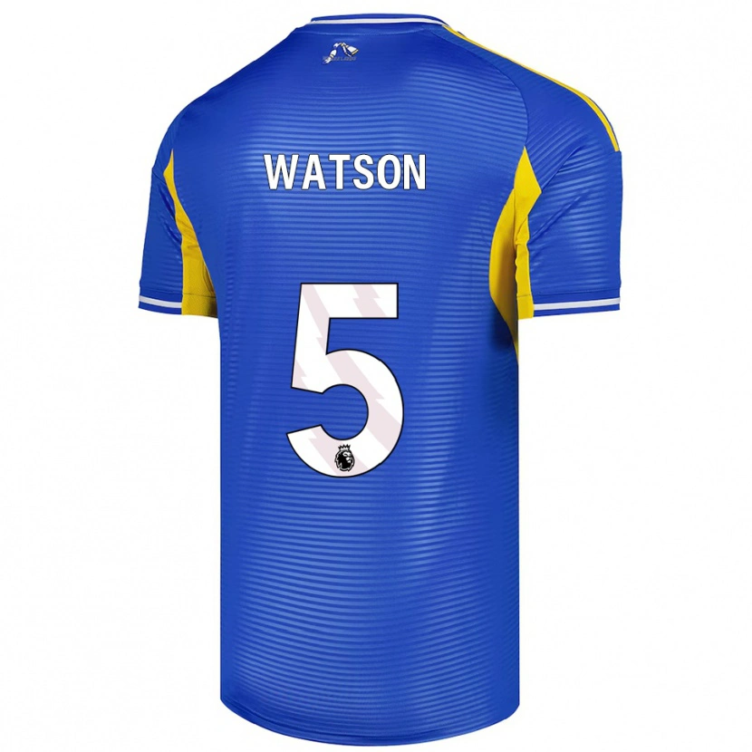 Danxen Men Jacob Watson #5 Blue Yellow Away Jersey 2025/26 T-Shirt
