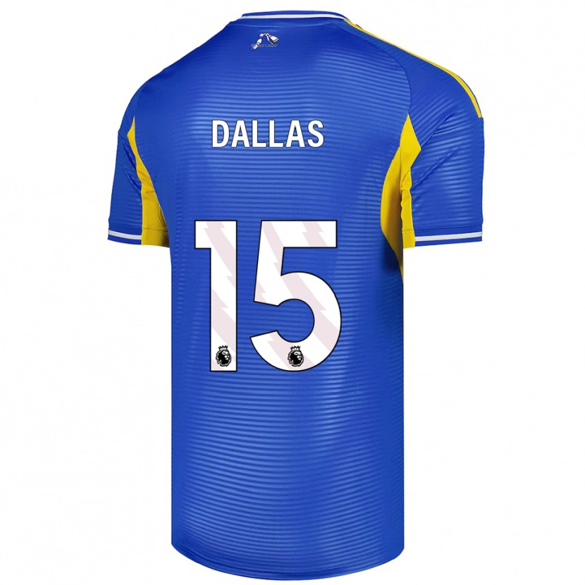 Danxen Men Stuart Dallas #15 Blue Yellow Away Jersey 2025/26 T-Shirt