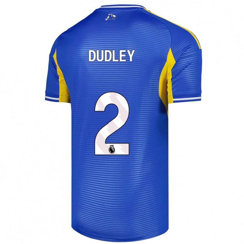 Danxen Men Louie Dudley #2 Blue Yellow Away Jersey 2025/26 T-Shirt