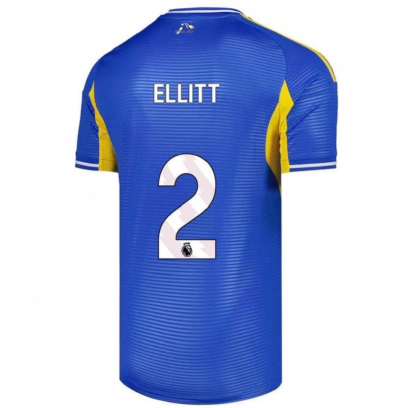 Danxen Men Izzy Ellitt #2 Blue Yellow Away Jersey 2025/26 T-Shirt