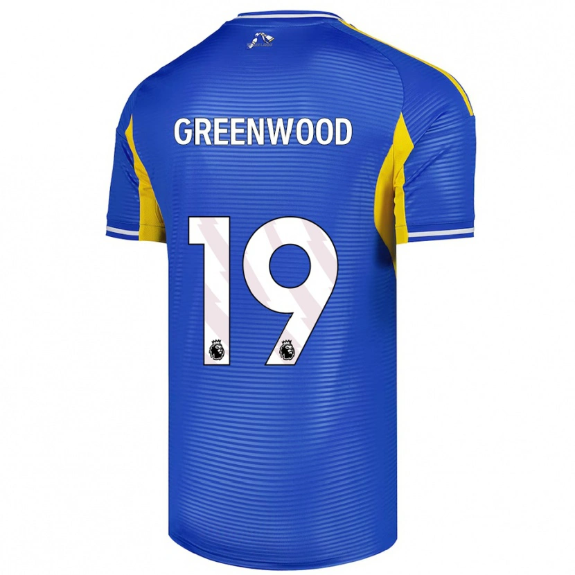 Danxen Men Sam Greenwood #19 Blue Yellow Away Jersey 2025/26 T-Shirt