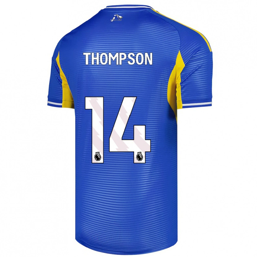 Danxen Men Aiden Thompson #14 Blue Yellow Away Jersey 2025/26 T-Shirt
