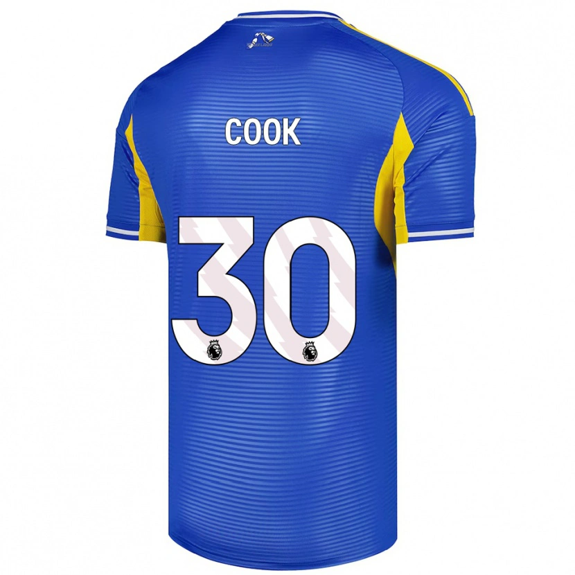 Danxen Men Robbie Cook #30 Blue Yellow Away Jersey 2025/26 T-Shirt