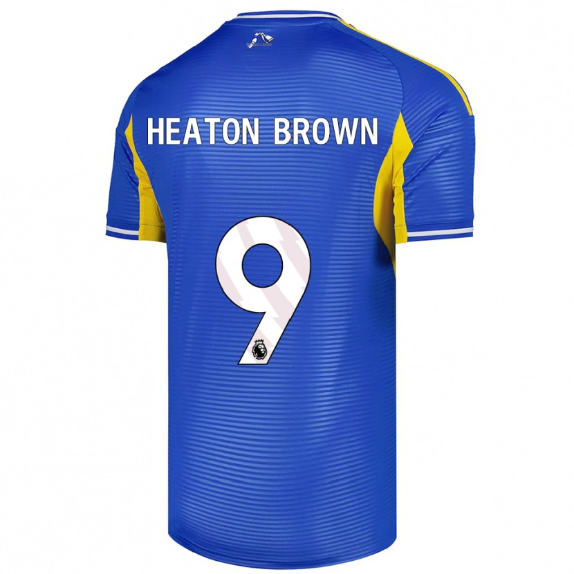 Danxen Men Heaton Brown #9 Blue Yellow Away Jersey 2025/26 T-Shirt