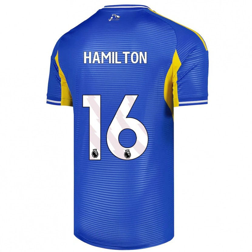 Danxen Men Joshua Hamilton #16 Blue Yellow Away Jersey 2025/26 T-Shirt