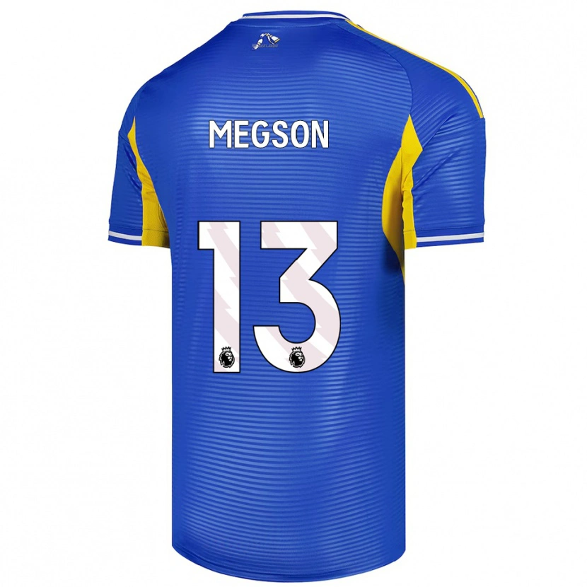 Danxen Men Miller Megson #13 Blue Yellow Away Jersey 2025/26 T-Shirt