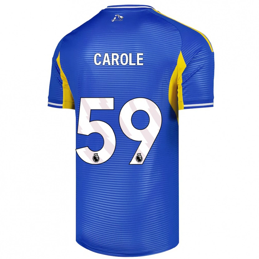 Danxen Men Keenan Carole #59 Blue Yellow Away Jersey 2025/26 T-Shirt