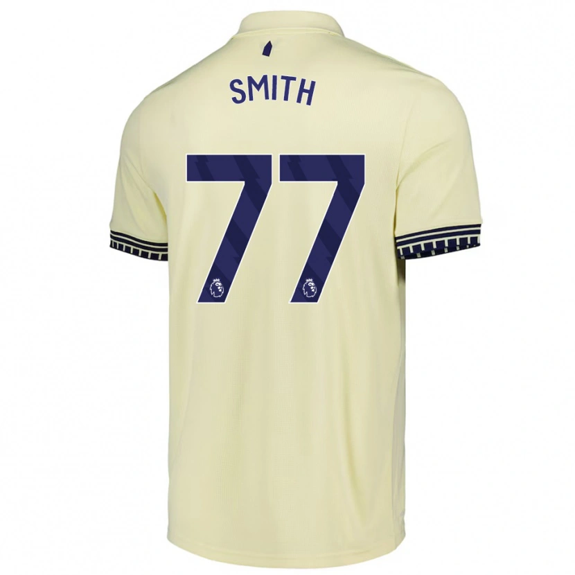 Danxen Men Odin Samuels-Smith #77 Off White Black Away Jersey 2025/26 T-Shirt
