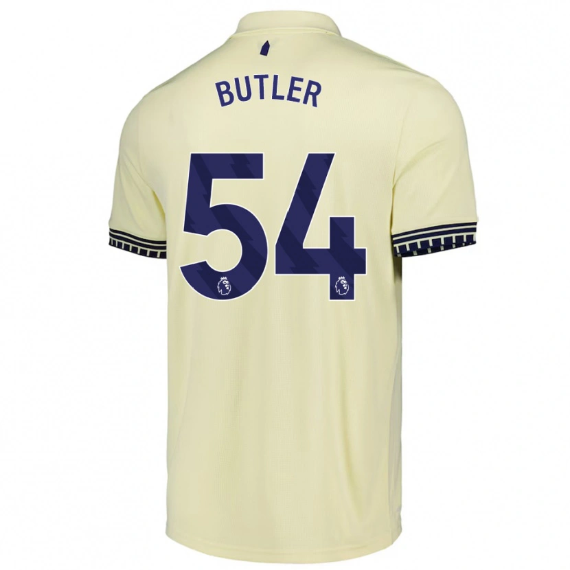 Danxen Men Jack Butler #54 Off White Black Away Jersey 2025/26 T-Shirt