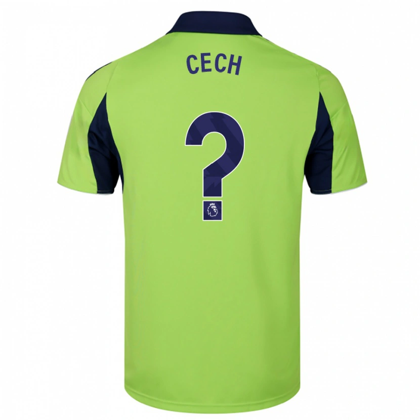 Danxen Men Damian Cech #0 Green Navy White Away Jersey 2025/26 T-Shirt