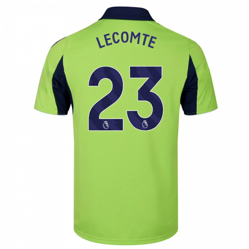 Danxen Men Benjamin Lecomte #23 Green Navy White Away Jersey 2025/26 T-Shirt