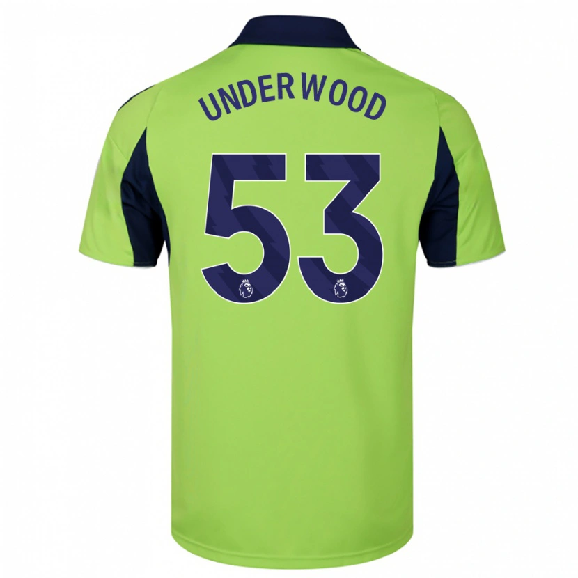 Danxen Men Marco Underwood #53 Green Navy White Away Jersey 2025/26 T-Shirt