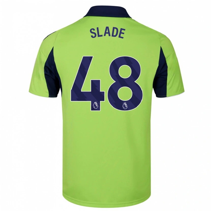 Danxen Men Bradley Slade #48 Green Navy White Away Jersey 2025/26 T-Shirt
