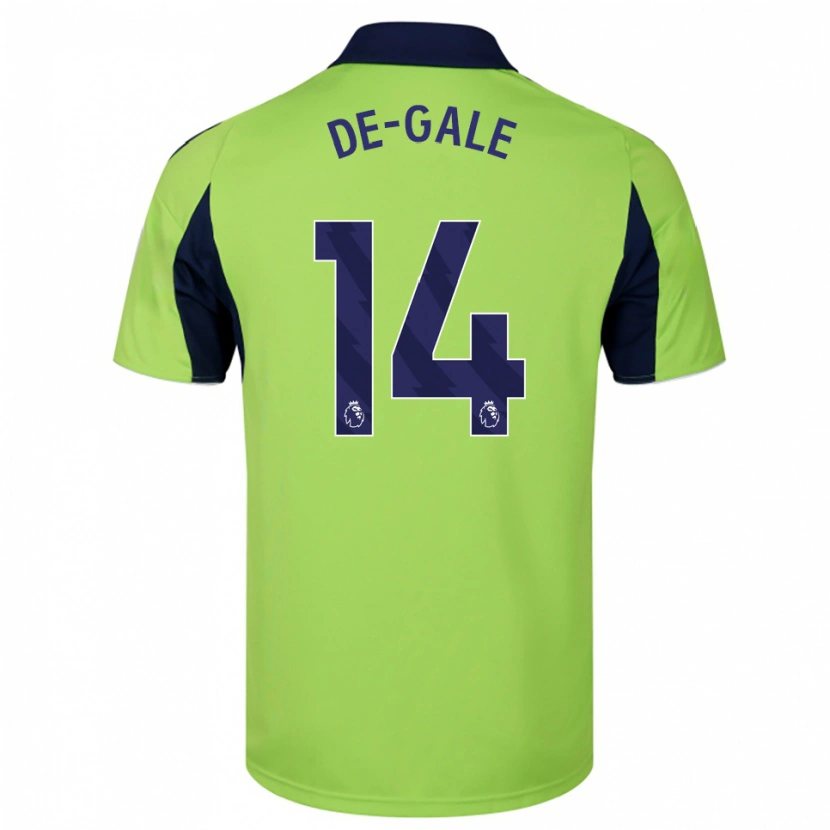 Danxen Men Dylan De-Gale #14 Green Navy White Away Jersey 2025/26 T-Shirt