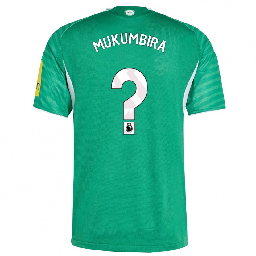Danxen Men Leon Mukumbira #0 Green White Away Jersey 2025/26 T-Shirt