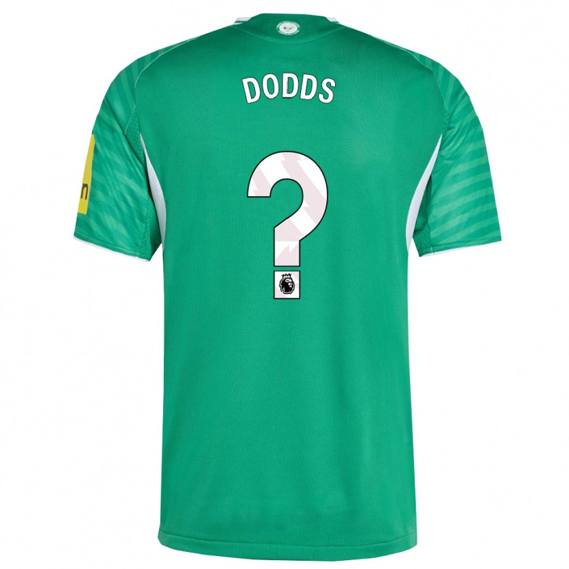Danxen Men Archie Dodds #0 Green White Away Jersey 2025/26 T-Shirt