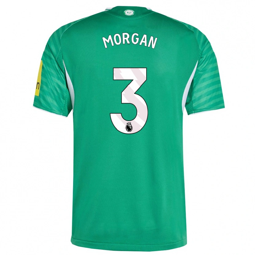 Danxen Men Noah Morgan #3 Green White Away Jersey 2025/26 T-Shirt