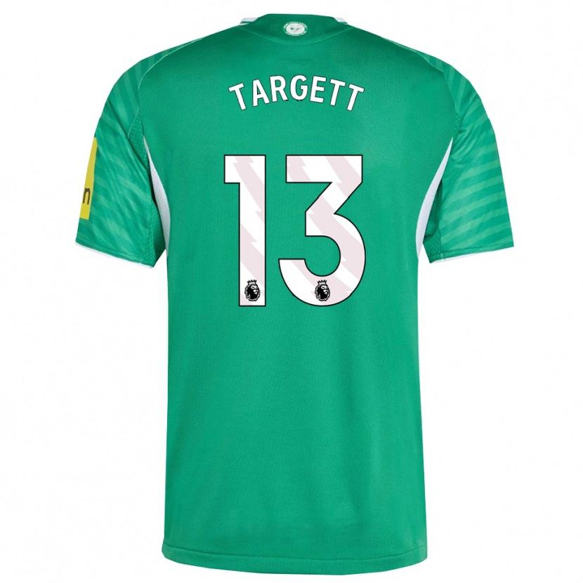 Danxen Men Matt Targett #13 Green White Away Jersey 2025/26 T-Shirt