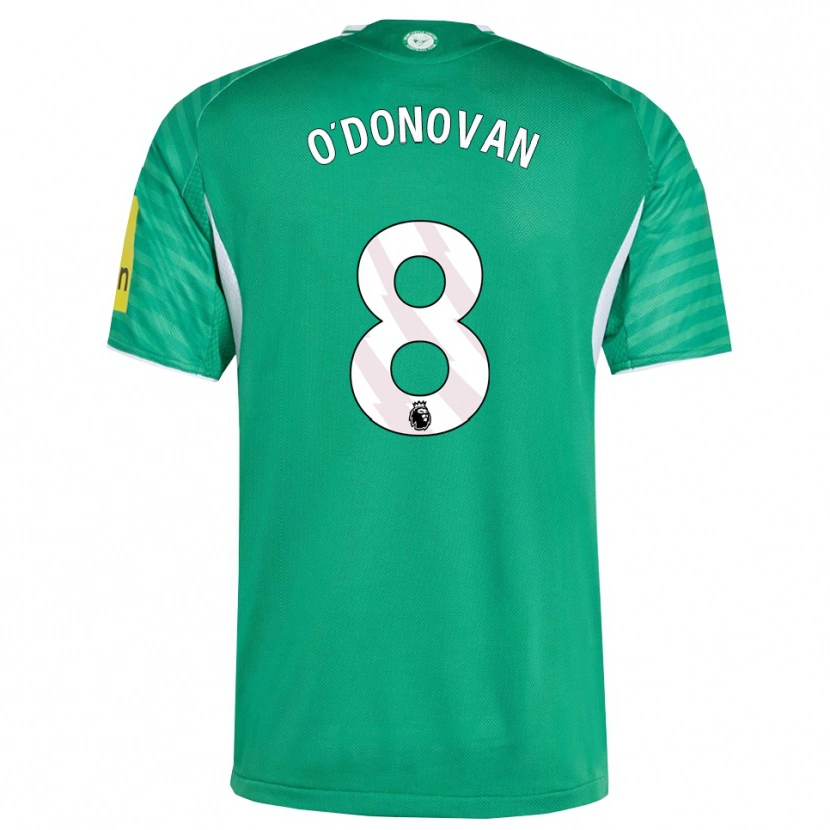 Danxen Men Alex O'donovan #8 Green White Away Jersey 2025/26 T-Shirt
