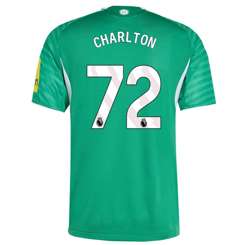 Danxen Men Dylan Charlton #72 Green White Away Jersey 2025/26 T-Shirt
