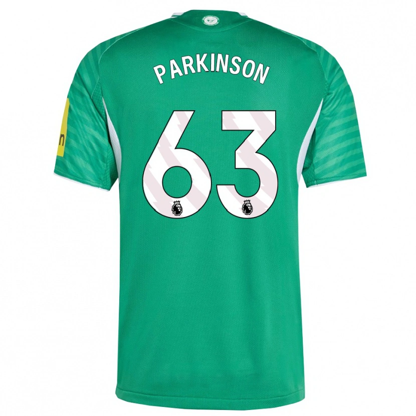 Danxen Men Ben Parkinson #63 Green White Away Jersey 2025/26 T-Shirt