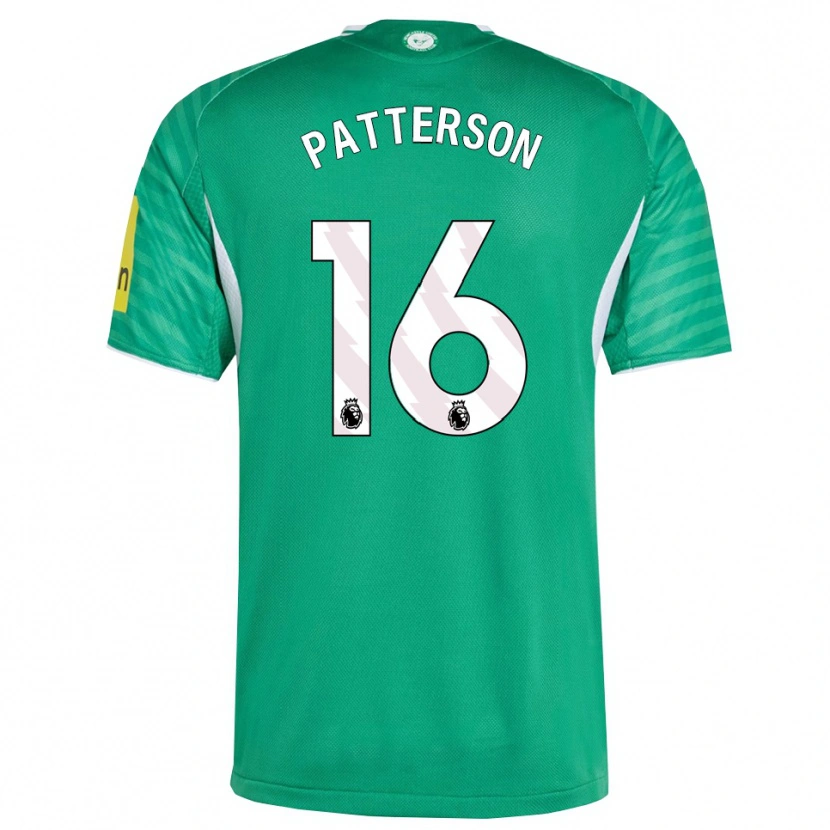 Danxen Men Jack Patterson #16 Green White Away Jersey 2025/26 T-Shirt