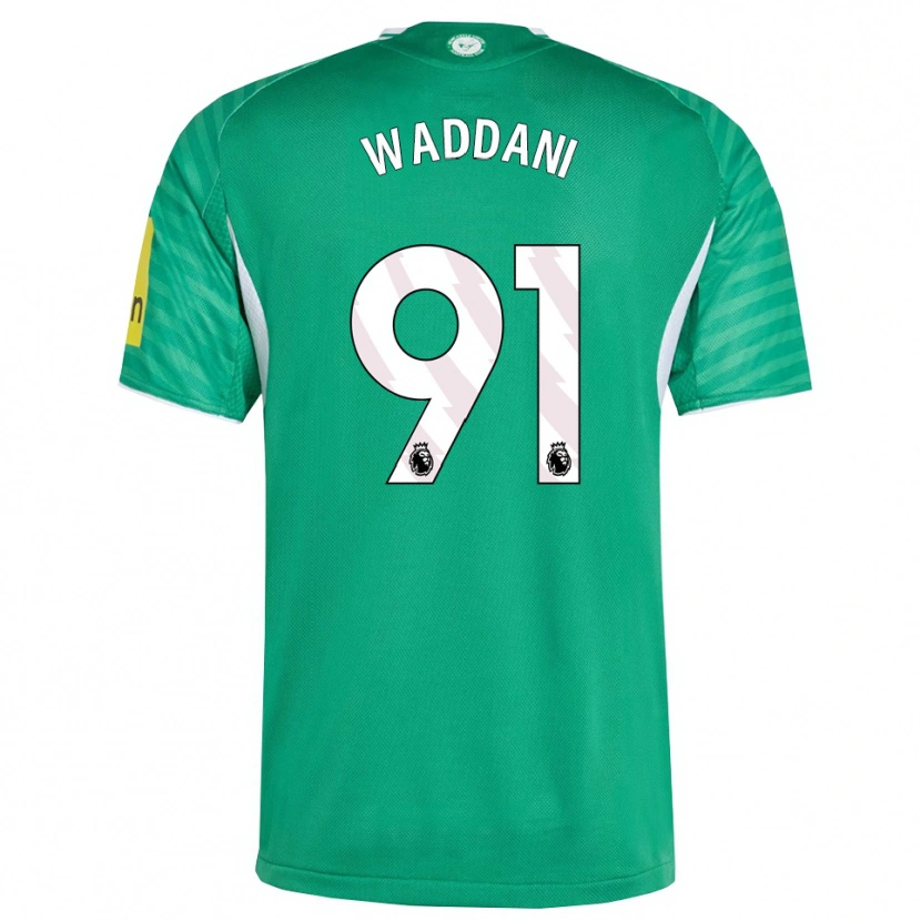 Danxen Men Mohamed Waddani #91 Green White Away Jersey 2025/26 T-Shirt