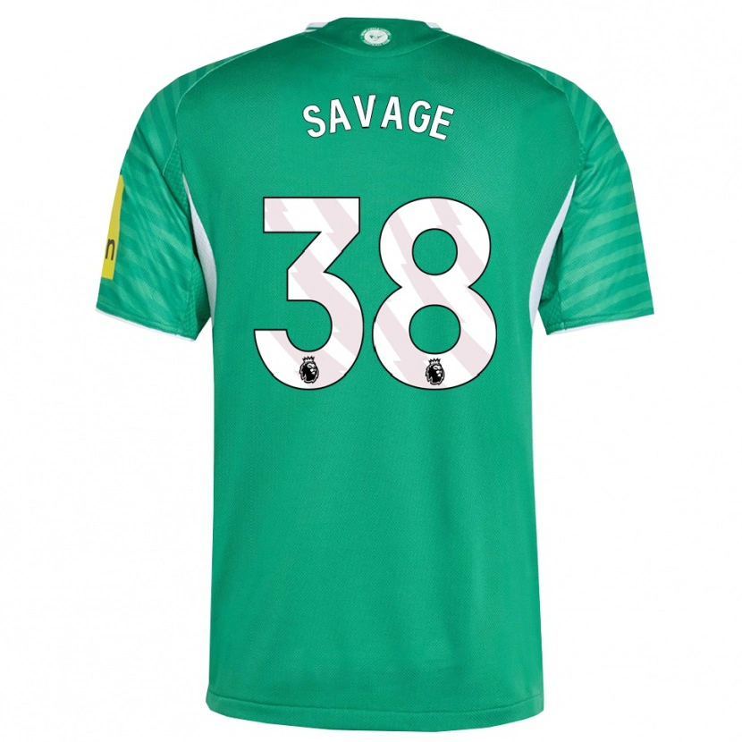 Danxen Men Remi Savage #38 Green White Away Jersey 2025/26 T-Shirt