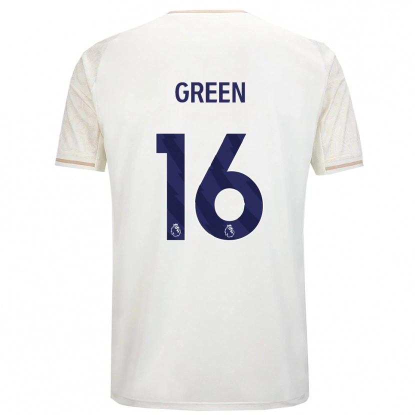 Danxen Men Mollie Green #16 Off White Black Away Jersey 2025/26 T-Shirt