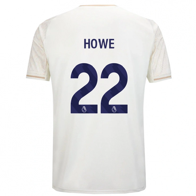 Danxen Men Casey Howe #22 Off White Black Away Jersey 2025/26 T-Shirt