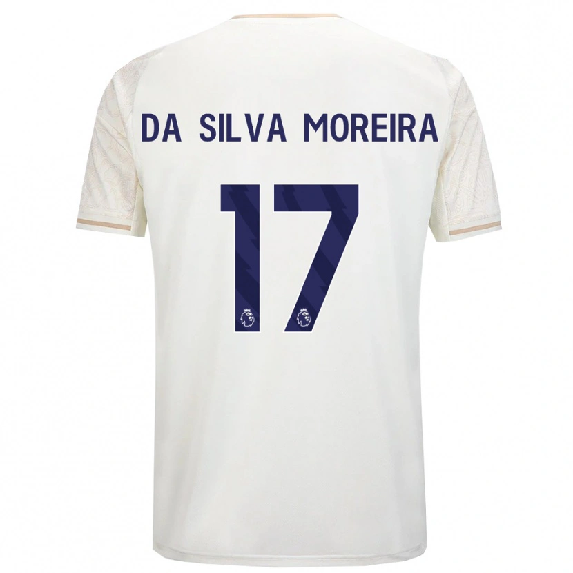 Danxen Men Eric Da Silva Moreira #17 Off White Black Away Jersey 2025/26 T-Shirt