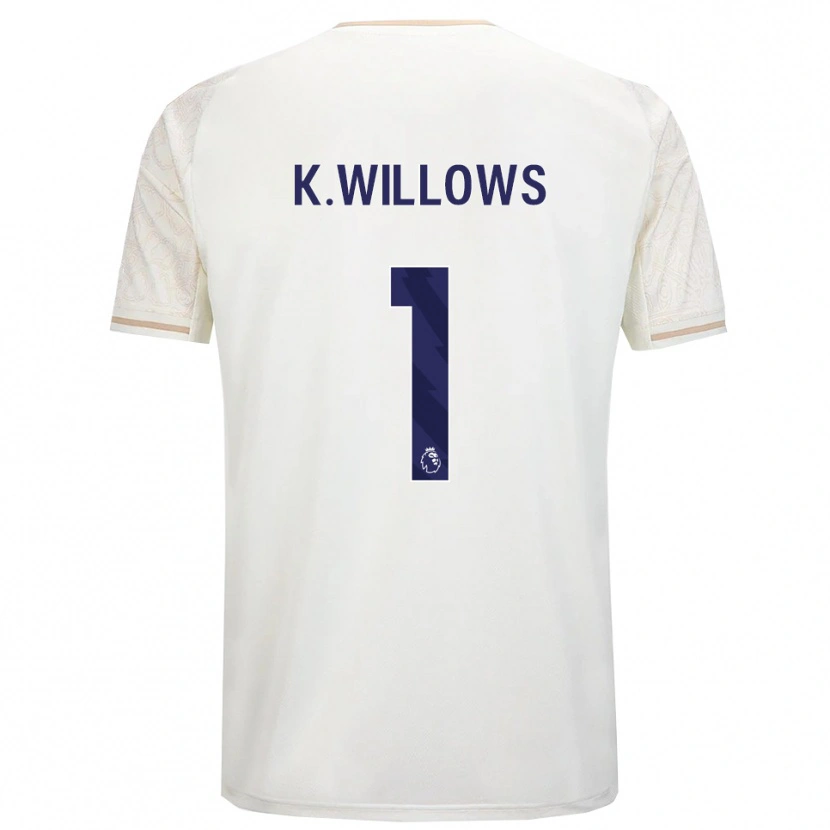 Danxen Men Keehan Willows #1 Off White Black Away Jersey 2025/26 T-Shirt