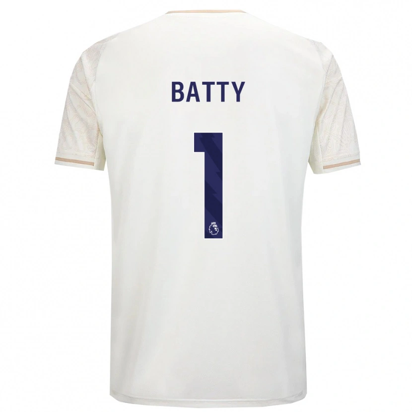 Danxen Men Emily Batty #1 Off White Black Away Jersey 2025/26 T-Shirt