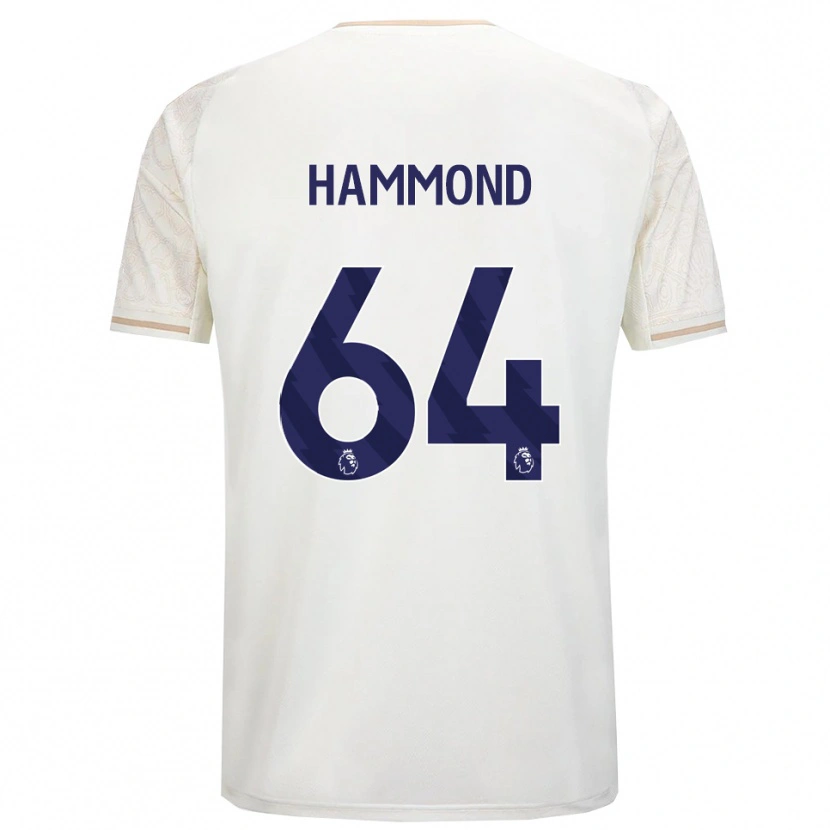 Danxen Men Ben Hammond #64 Off White Black Away Jersey 2025/26 T-Shirt