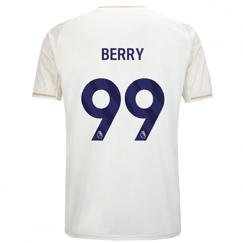 Danxen Men Adam Berry #99 Off White Black Away Jersey 2025/26 T-Shirt