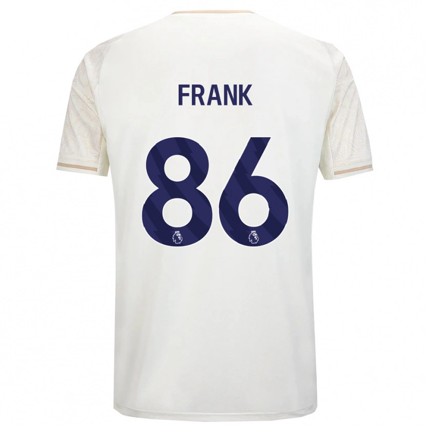 Danxen Men Frank Djamna #86 Off White Black Away Jersey 2025/26 T-Shirt