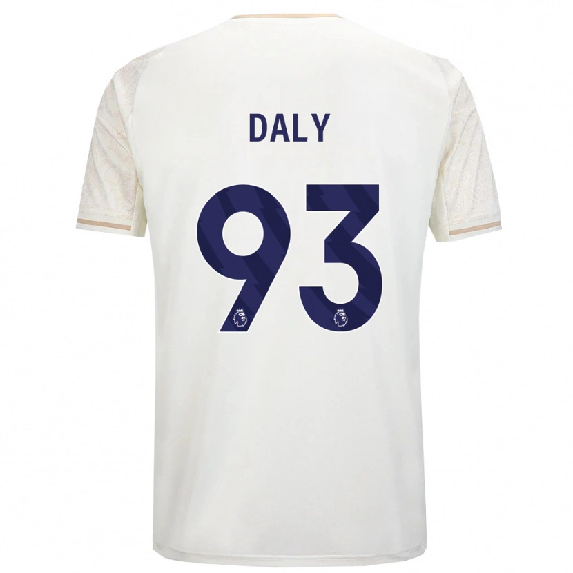 Danxen Men Cormac Daly #93 Off White Black Away Jersey 2025/26 T-Shirt