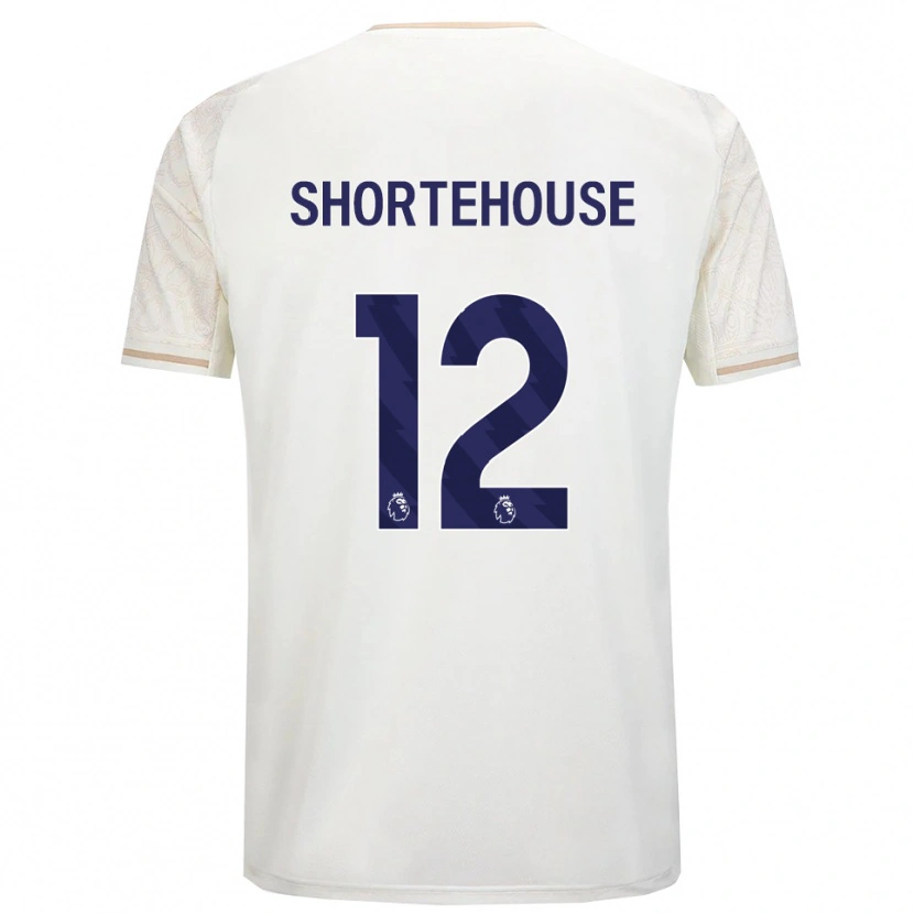 Danxen Men Michael Shortehouse #12 Off White Black Away Jersey 2025/26 T-Shirt