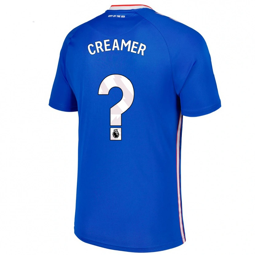 Danxen Men Ben Creamer #0 Blue White Away Jersey 2025/26 T-Shirt