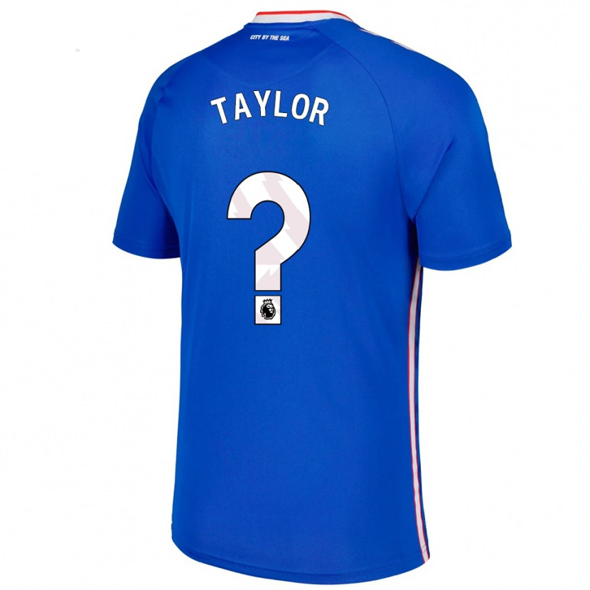 Danxen Men Lucas Taylor #0 Blue White Away Jersey 2025/26 T-Shirt