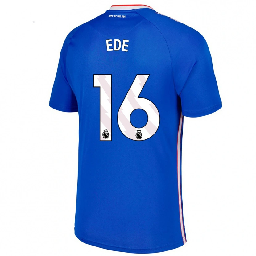 Danxen Men Grace Ede #16 Blue White Away Jersey 2025/26 T-Shirt